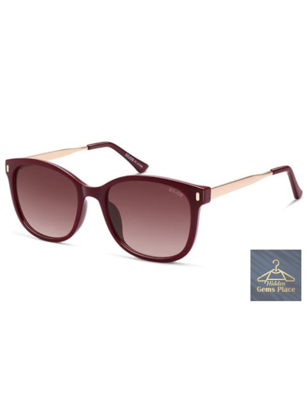 Oversized Square Polarized Sunglasses with UV400 Protection for Women
